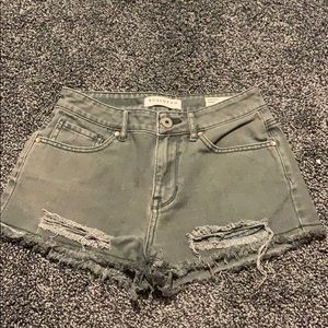 Bullhead high rise shorts